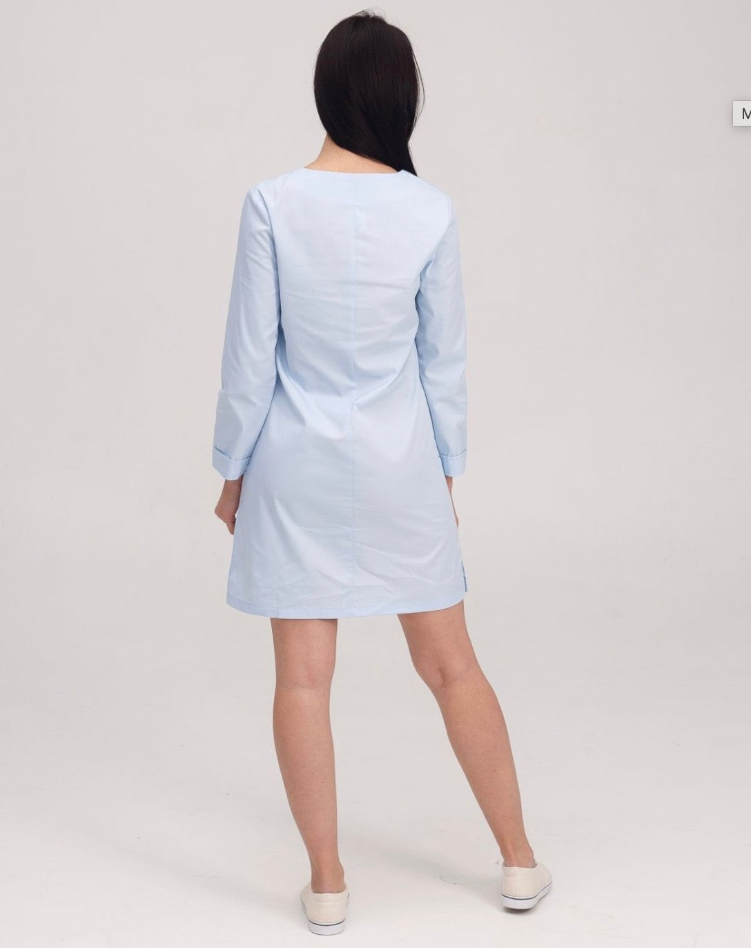 BATAS JAKLIN AZUL CELESTE