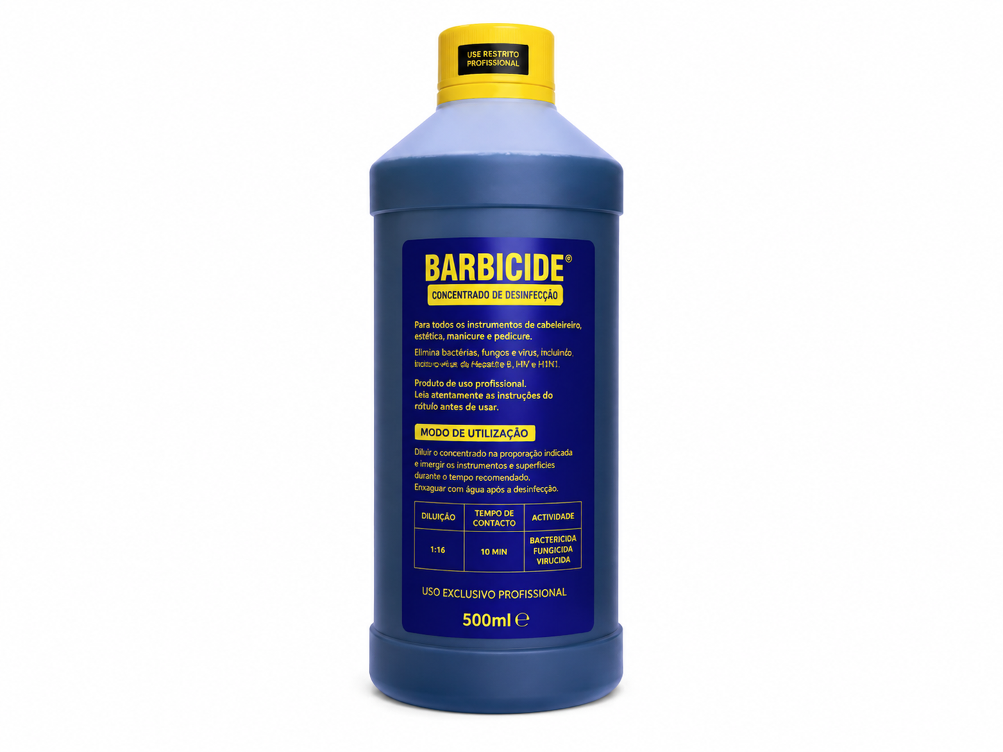 CONCENTRADO DE DESINFEÇÃO BARBICIDE 1900 ml