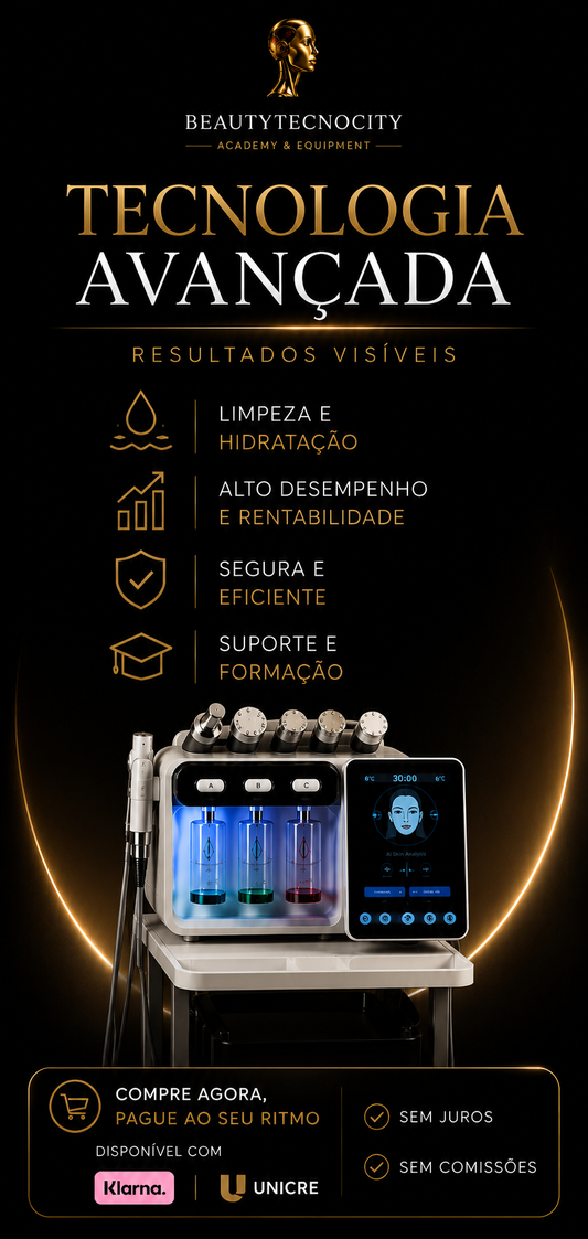 HIDROFACE com analisador de pele 8 em 1