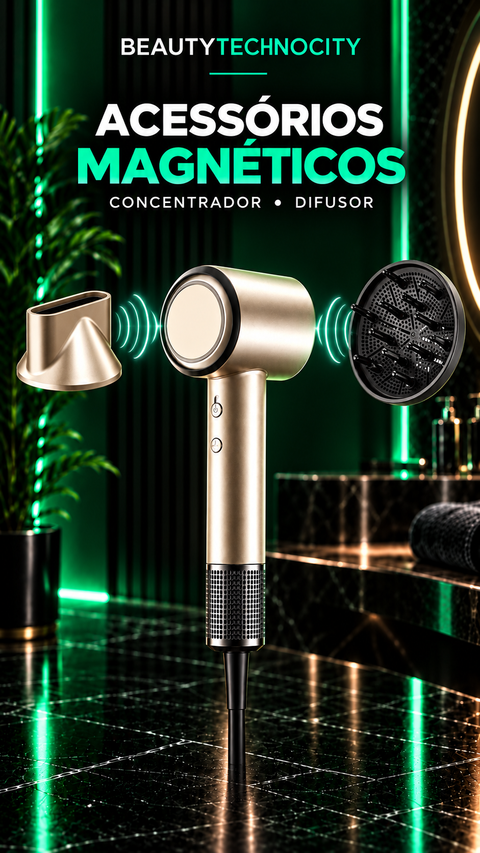 Secador Profissional 1600 W