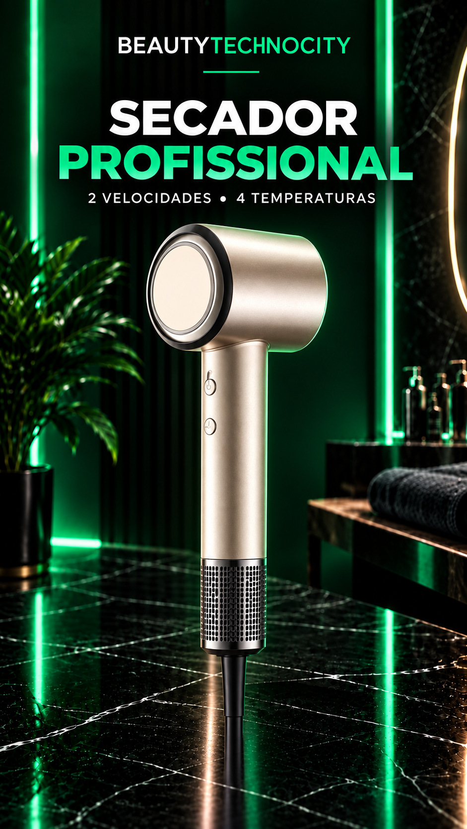 Secador Profissional 1600 W