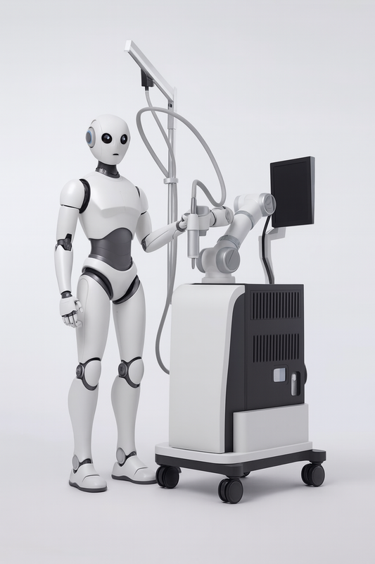 🦾Beatytecnocity — Laser de Diodo com Braço Robótico