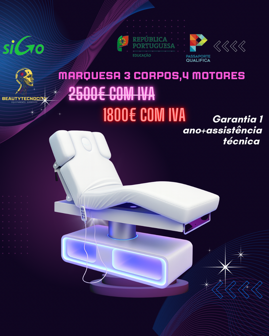 🖤 MARQUESA ELÉTRICA PREMIUM COM 3 MOTORES E AQUECIMENTO 🖤