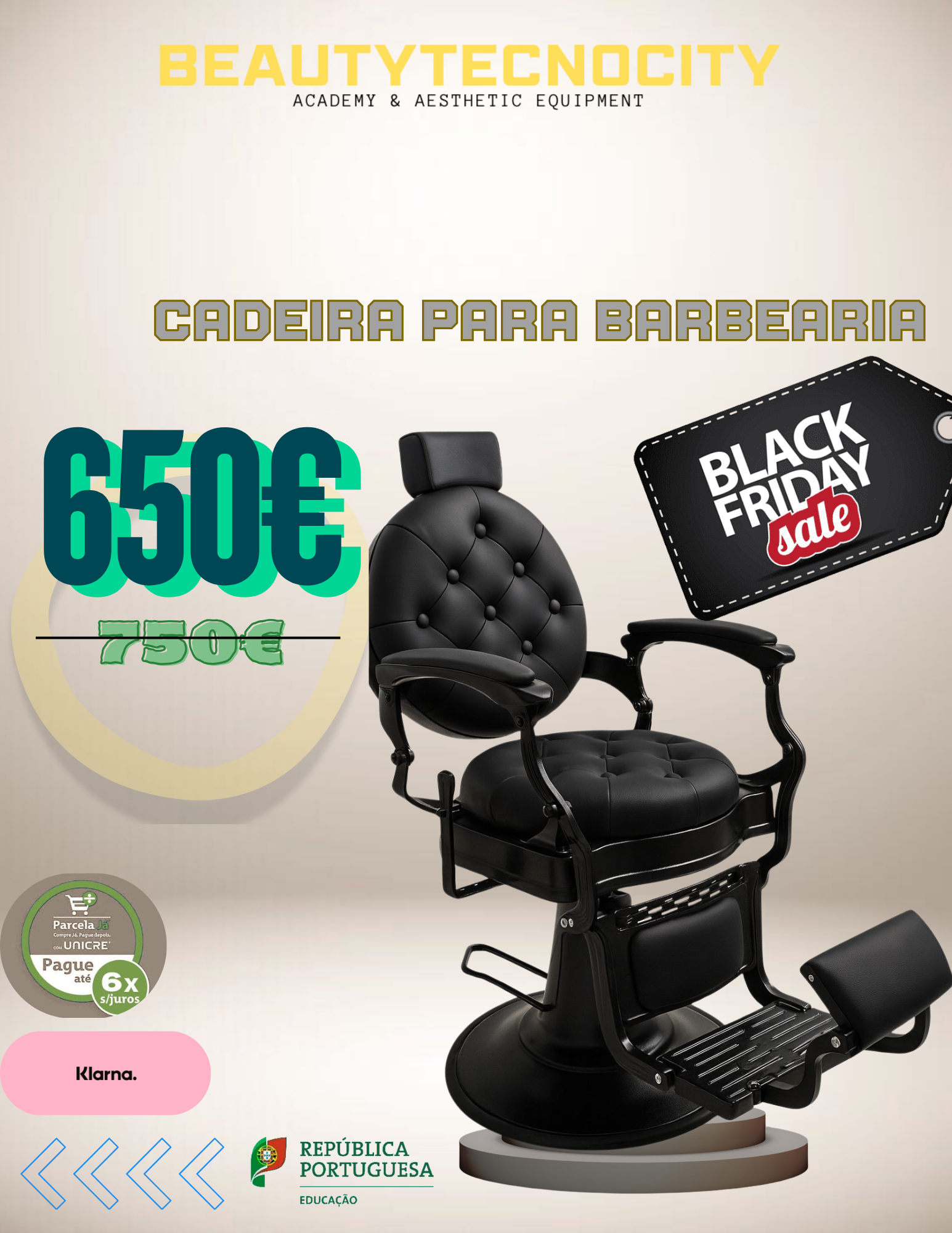 💈 Cadeira de Barbeiro Premium 💈
