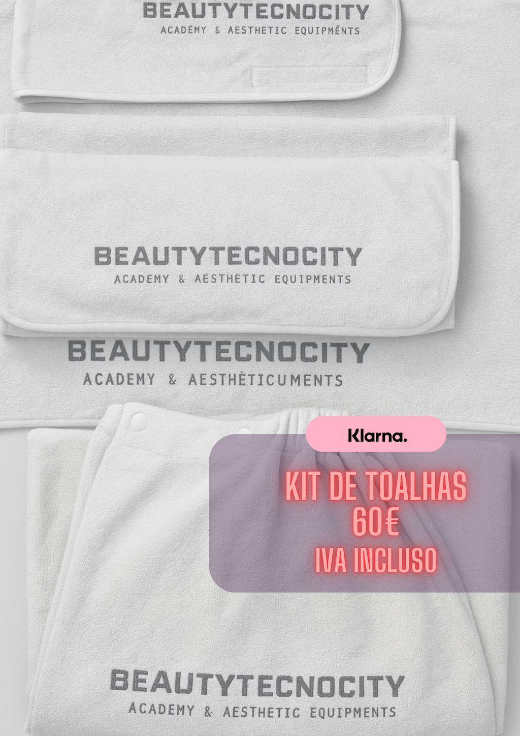 Kit de toalhas personalizadas ✨