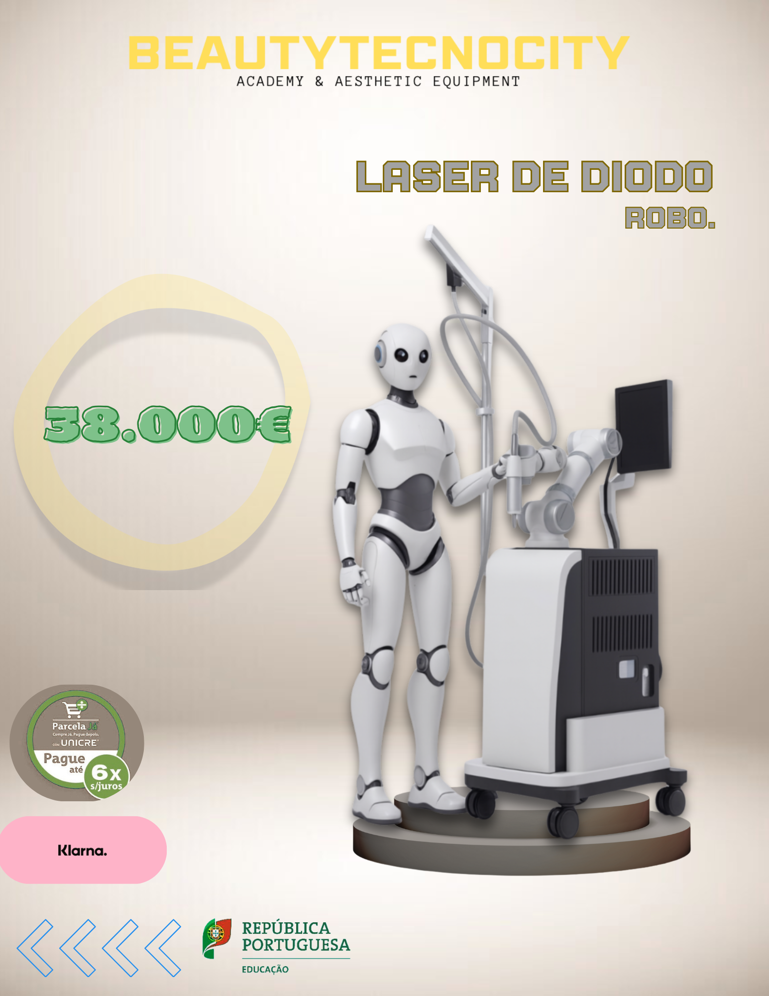 Laser de Diodo com Braço Robótico