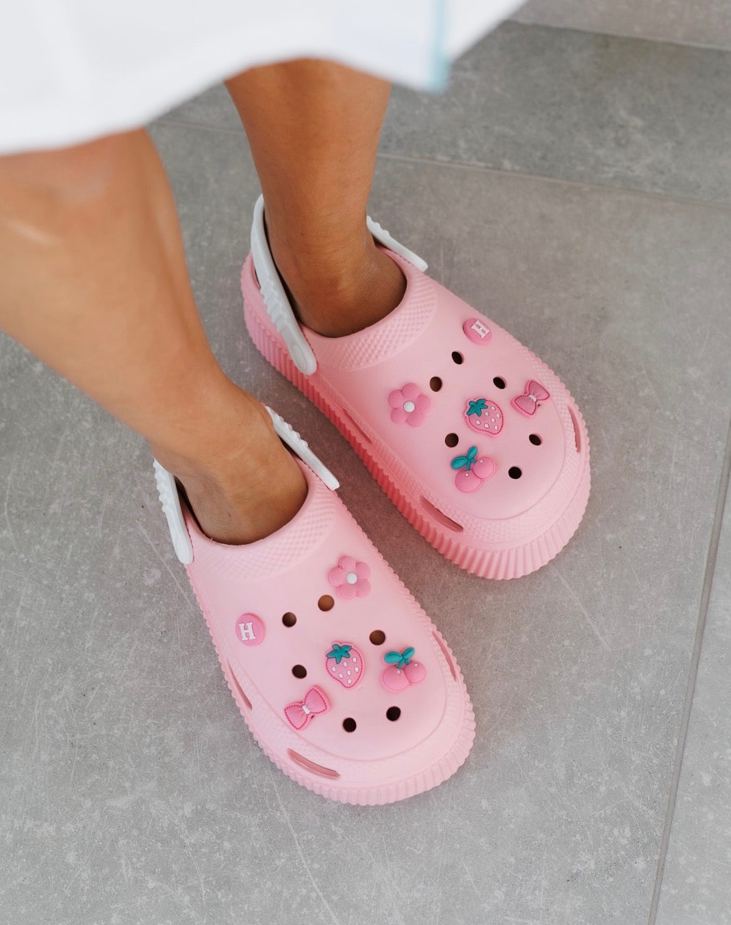 Croques Eva Plataforma Pessego