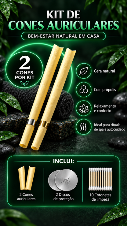 Cones Auriculares – Ritual de Relaxamento