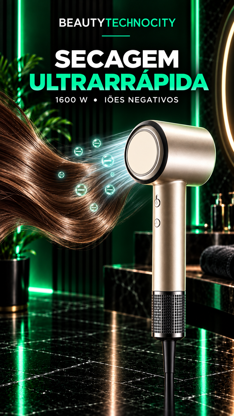 Secador Profissional 1600 W