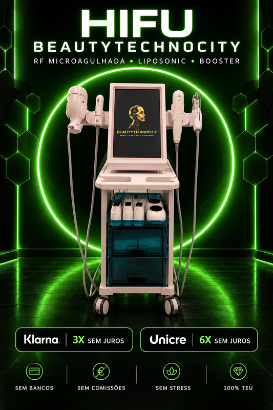 Hifu BEAUTYTECNOCITY com RF Microagulhada+Liposonic+Booster