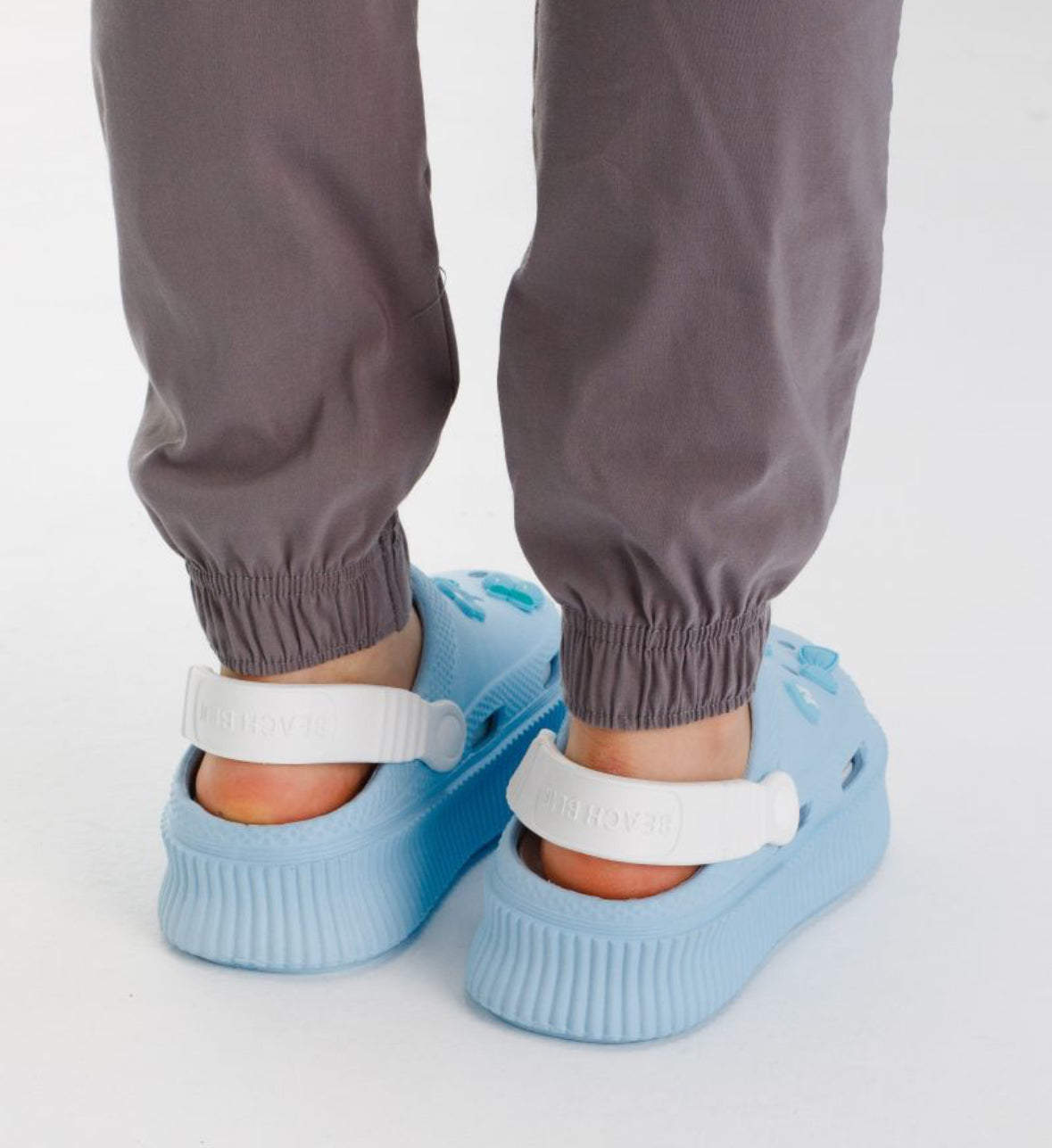 Croques Eva Plataforma AZUL