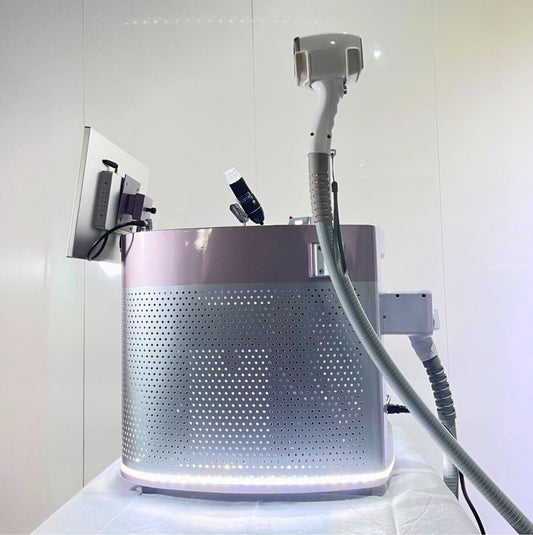 PORTÁTIL DIODE LASER 5 EM 1 COM ANÁLISE DE PELE INTEGRADA