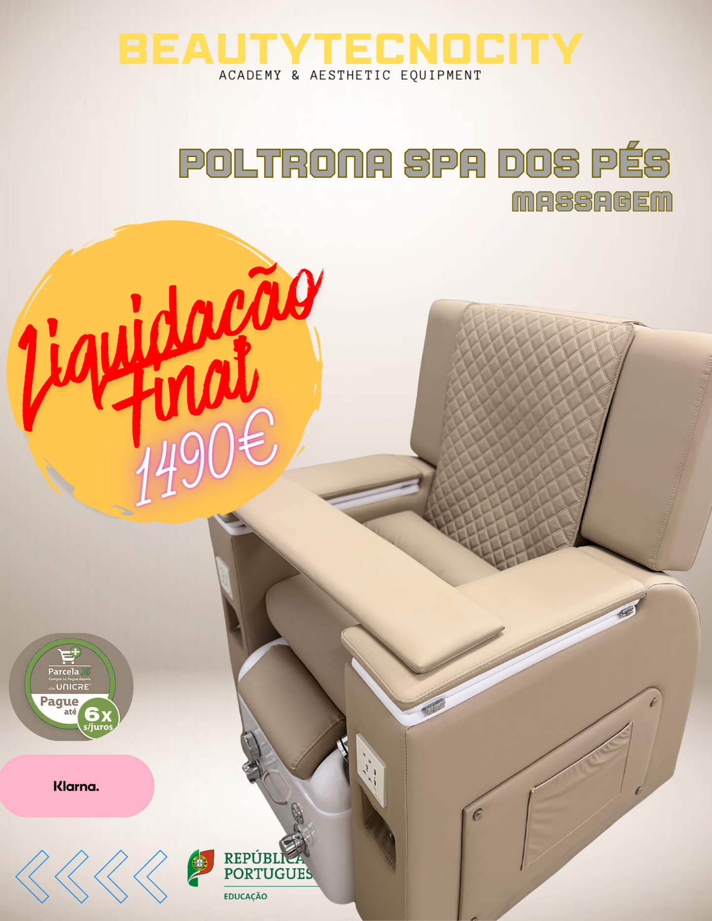 Poltrona Spa dos Pés com Massagem