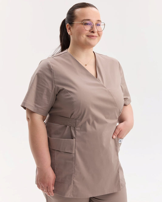 Kioto Plus Size Mocha