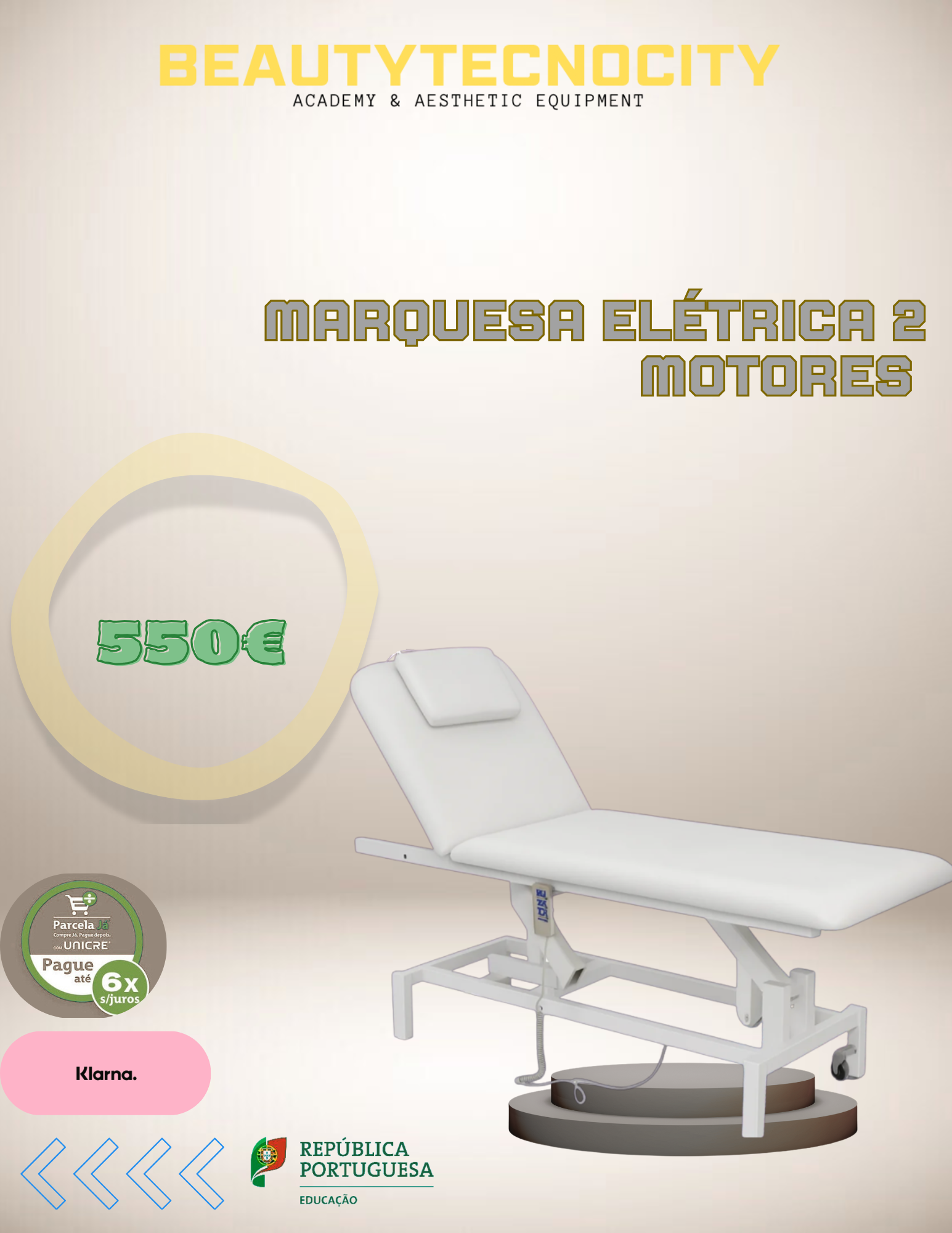 Marquesa eléctrica 2 motores