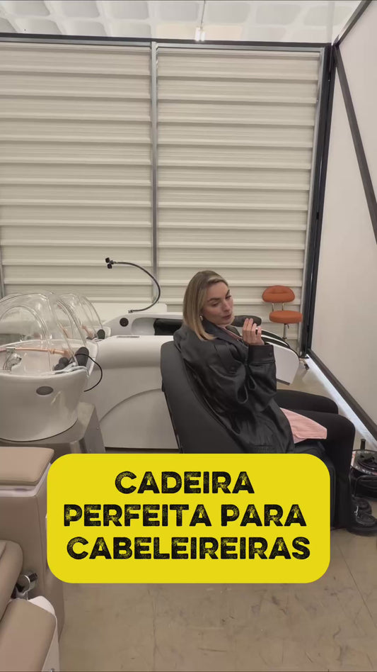 Cadeira headSpa com vapor